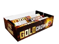 XL Gold crown 3 sztuk 30mm