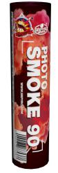 wieca dymna Photo Smoke 90 czerwona 4 sztuk