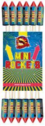 Mini rockets 15 mm 12 sztuk