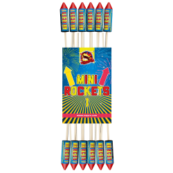 Mini rockets 18,5 mm 12 Sztuk
