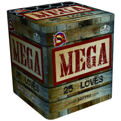 Mega 25 strzaw 50 mm