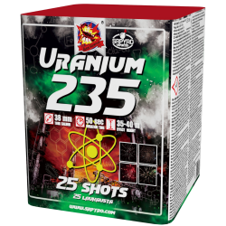Uranium 235 25 strzaw 38 mm