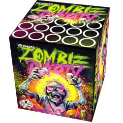 Zombie Party 25 strzaw 36 mm