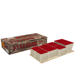 SAMPLE Pyroshow 290 strzaw 1 Sztuk