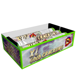 XL Gold crackling 3 sztuki 30 mm