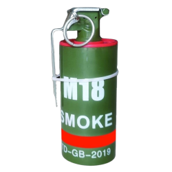 wieca dymna M-18 czerwona