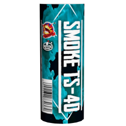 wieca dymna SMOKE TS-40 niebieska 5 Sztuk