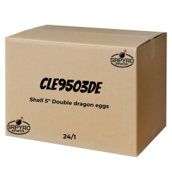 Shell 5" double dragon eggs 125mm